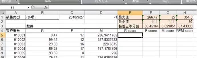 如何利用Excel2007做RFM细分客户群-数据分析网