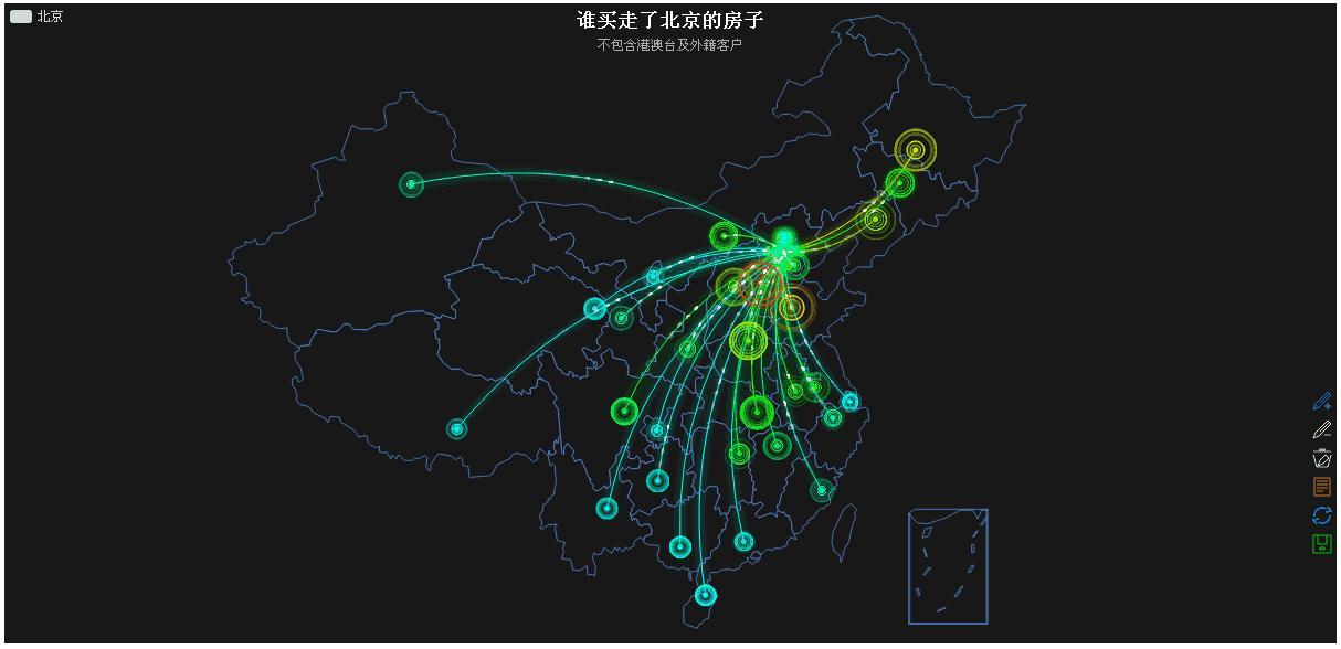 大数据告诉您北京各环人数几多？房价几何？外地买几成？-数据分析网