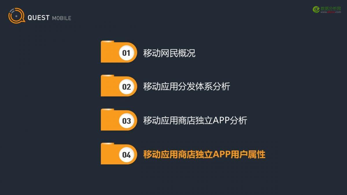 QuestMobile：应用商店行业观察-数据分析网