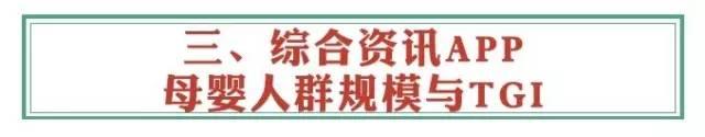 QuestMobile：哪类、哪家APP母婴人群最多比例最高？-数据分析网