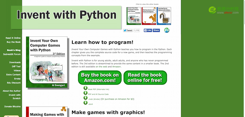 19个学习Python编程的资源-数据分析网