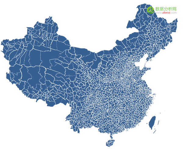 用Excel做出强大漂亮的数据地图-数据分析网