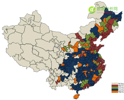 用Excel做出强大漂亮的数据地图-数据分析网