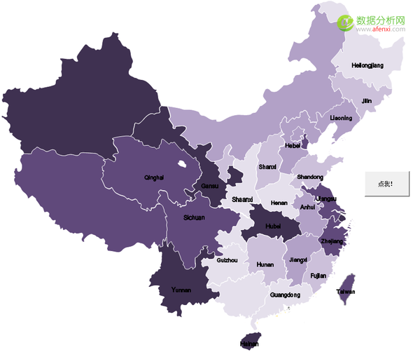 用Excel做出强大漂亮的数据地图-数据分析网