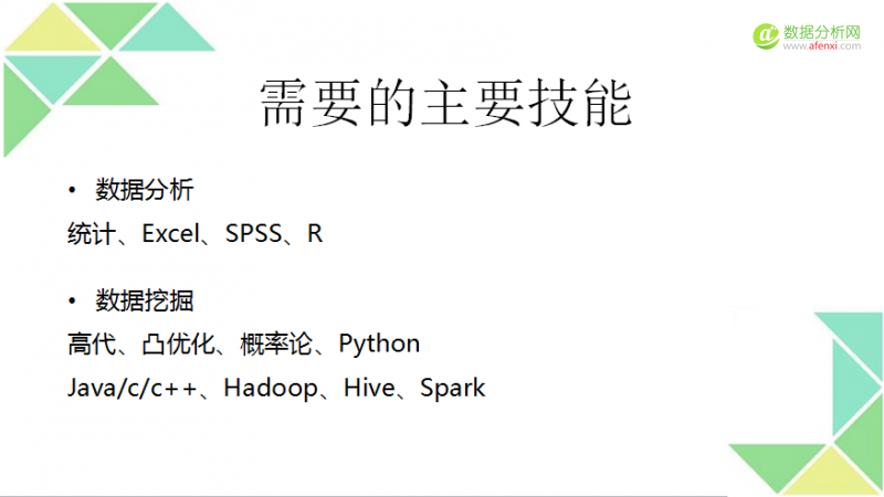 数据分析师入门选手经验谈-数据分析网